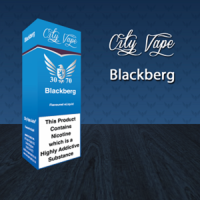 City Vape 30/70 Blackberg Flavour 10ml Bottle