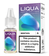 Liqua Menthol Flavour E-Liquid 10ml Bottle