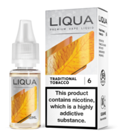 Liqua Traditional Tobacco Flavour E-Liquid 10ml Bottle