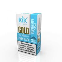 Kik Gold Bubblicious Flavour Liquid Twinpack 2x10ml Bottles