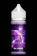 Thunderbolt Purple Slush Flavour 0mg Nicotine Liquid 100ml in 120ml Bottle