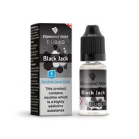 Diamond Mist Black Jack Flavour E-Liquid 10ml Bottle