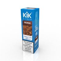 Kik Virginian Flavour REPLACEMENT Liquid 10ml Bottle